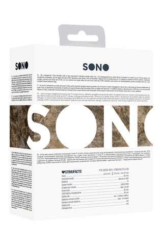 Stimulateur de prostate N°79 - Noir - 8,50 cm