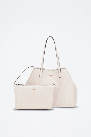 Shopper en Clutch - Ecru
