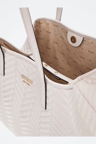 Shopper en Clutch - Ecru