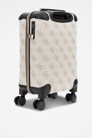 Handbagagetrolley Bertra - Donkertaupe - 53 cm