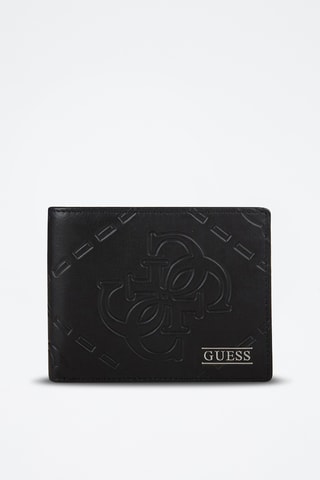 Leren Portefeuille Boston - Zwart