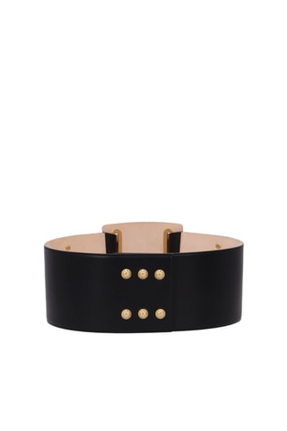 Ceinture en cuir - Noir
