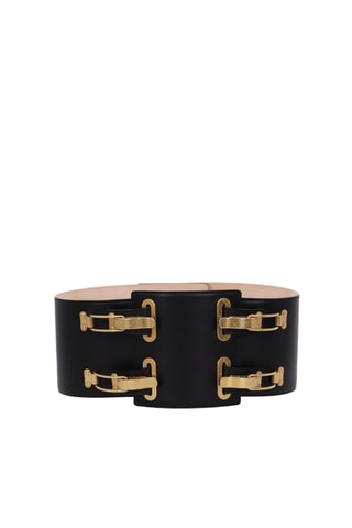 Ceinture en cuir - Noir