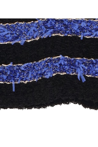 Jupe droite en chanvre - Noir