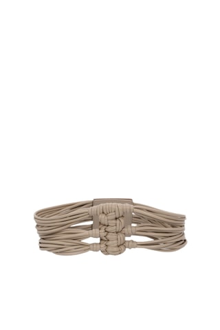 Ceinture en cuir - Beige