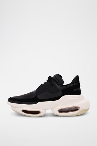 Baskets plateformes en cuir - Noir