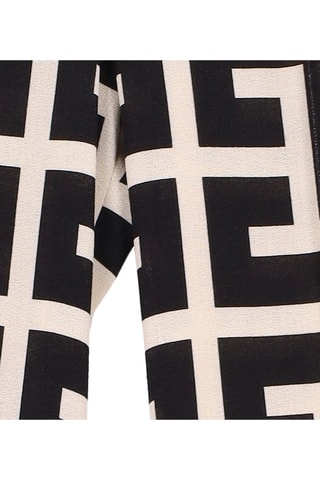 Pantalon flare en laine - Noir