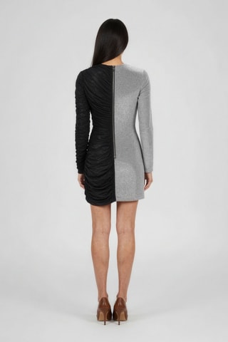 Robe - Argenté et noir