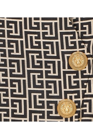 Robe - Noir et beige