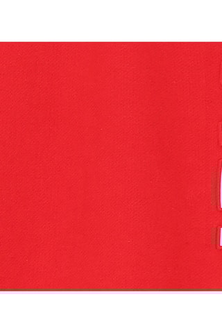 Sweat en coton biologique à capuche - Rouge