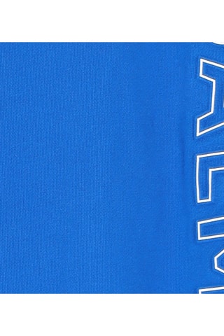 Sweat en coton biologique à capuche - Bleu