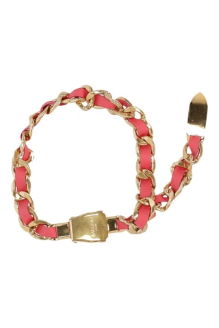Ceinture en cuir - Rose