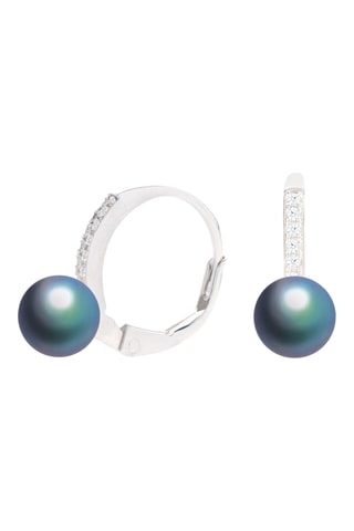 Oorbellen - Zilver Doublé Platina en Kubieke Zirkonia's