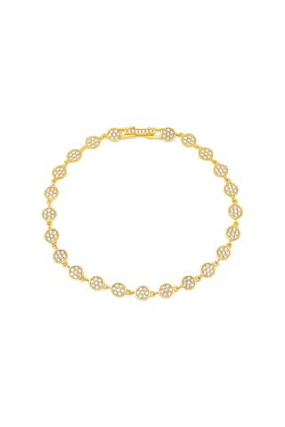 Bracelet - Argent plaqué or jaune