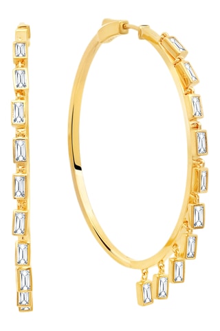 Créoles - Argent plaqué or jaune