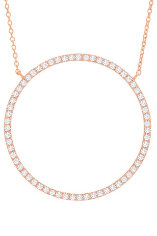 Ketting van Roséverguld Zilver