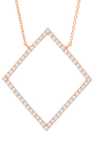 Ketting van Roséverguld Zilver