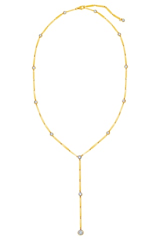 Collier - Argent plaqué or jaune