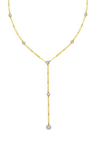 Collier - Argent plaqué or jaune