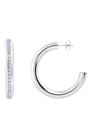 Creolen - Zilver Doublé Platina