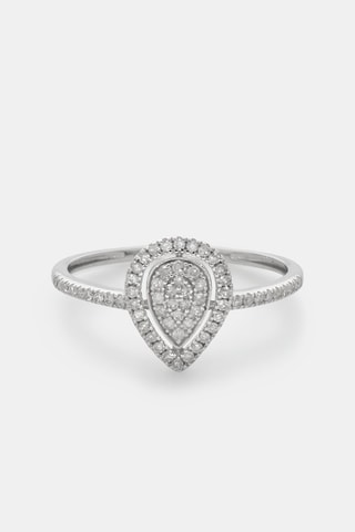 Anello Symphonie d’étoiles - Oro bianco e diamanti