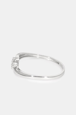 Anello Éclat d'Aurore - Oro bianco e diamanti