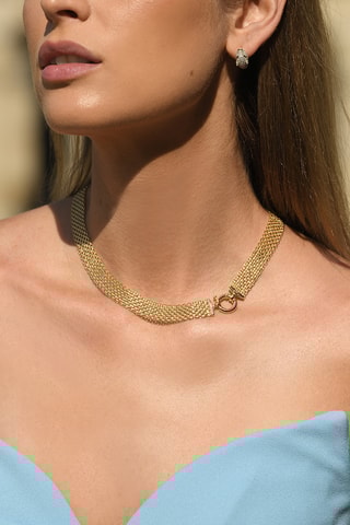 Collana Maille Plata - Oro giallo - Diamanta