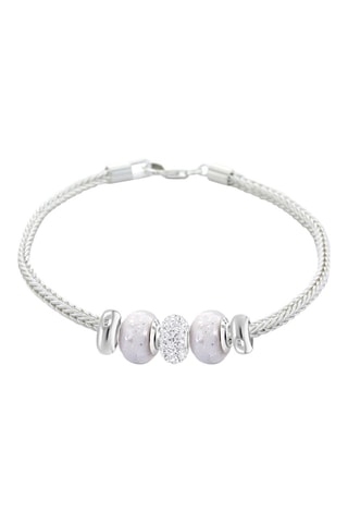 Armband - Zilver en Muranoglas