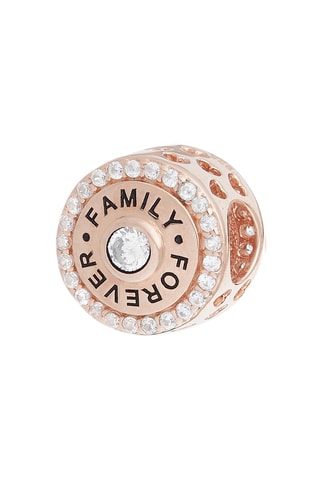 Bedeltje -  Zilver Doublé Roségoud