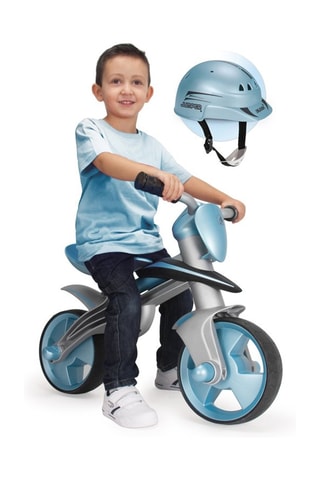 Bicicleta de equilíbrio com capacete Injusa