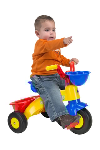 Triciclo com pedais - A partir dos 12 meses