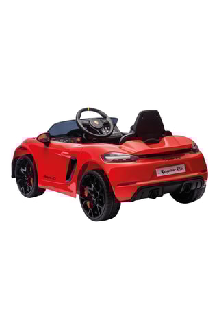 Carro elétrico Porsche Spyder RS - A partir de 3 anos - 5 km/h