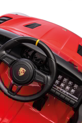 Carro elétrico Porsche Spyder RS - A partir de 3 anos - 5 km/h