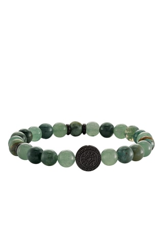 Bracelet - Aventurines, turquoises et œils-de-tigre 