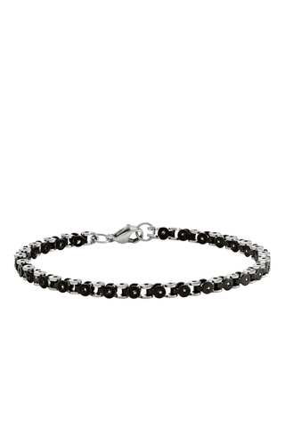 Bracelet - Noir et argenté