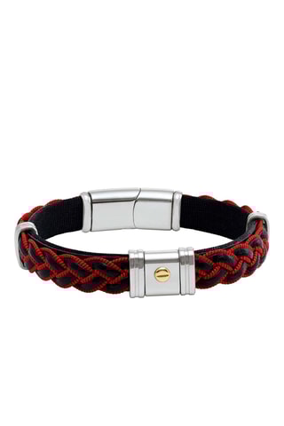 Bracciale - Pelle e oro giallo