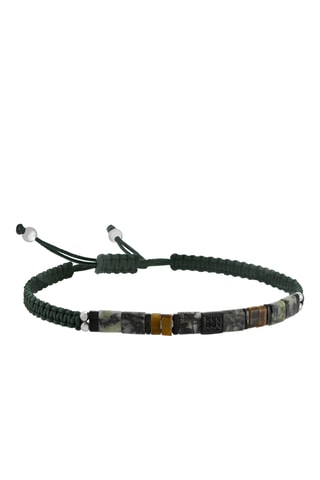 Bracciale - Lapislazzuli, agate, turchesi e occhi di tigre