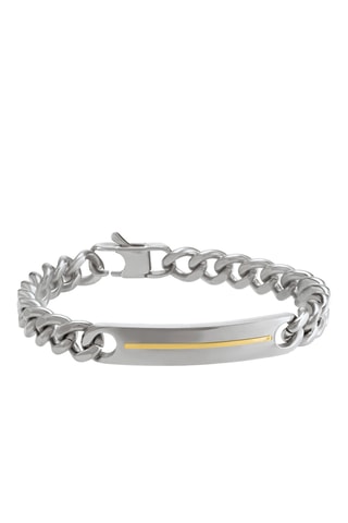 Bracciale gourmette - Oro giallo