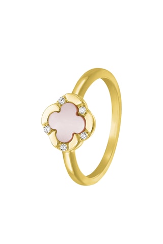 Anello - Argento e madreperla