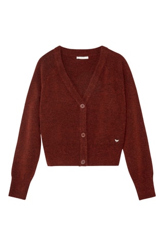 Casaco de malha - Chocolate