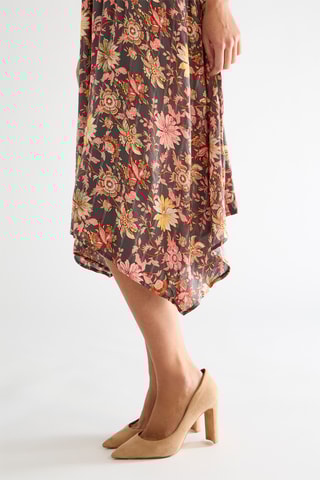 Vestido sem mangas - Cinzento