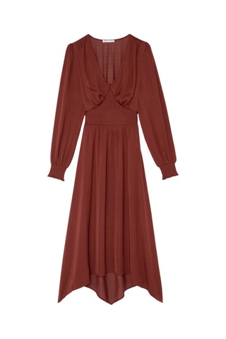 Vestido - Castanho enferrujado