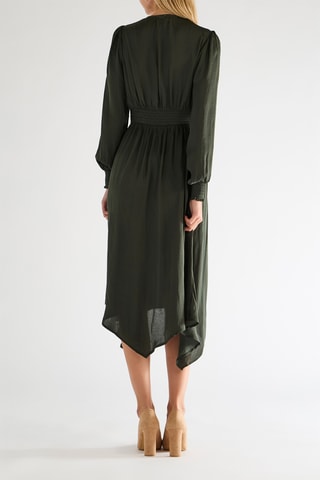Vestido - Verde-escuro