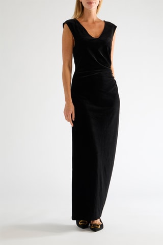 Vestido sem mangas - Preto