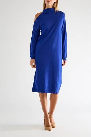 Vestido-camisola - Azul