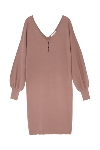 Vestido - Rosa-velho