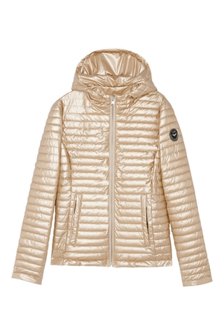 Blusão com capuz - Bege