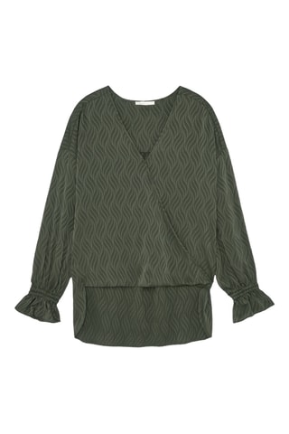Blusa - Verde-caqui
