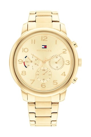 Montre à quartz en acier inoxydable - Doré