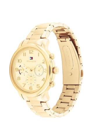 Montre à quartz en acier inoxydable - Doré